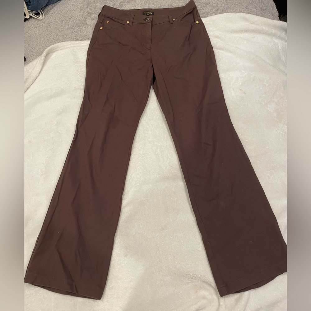 Women’s Escada brown jean pants